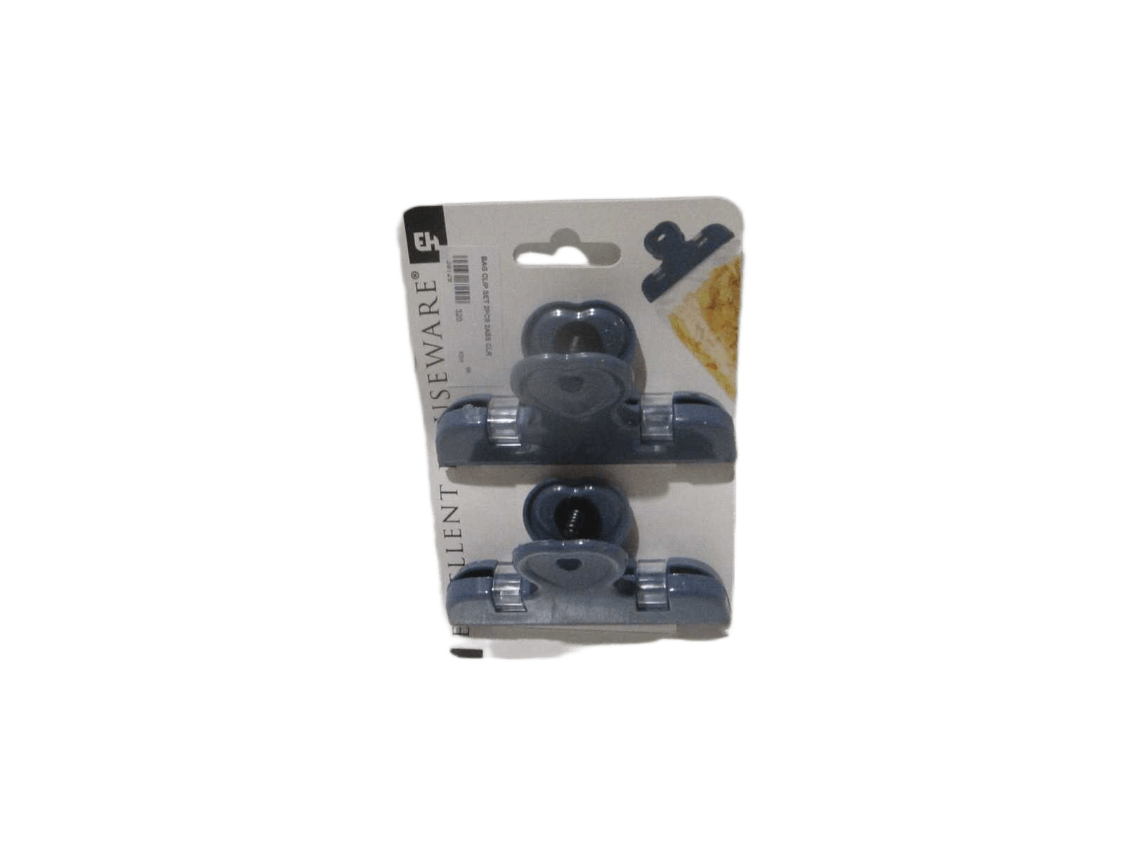 Bag Clip Set 2pcs 2ass Clr