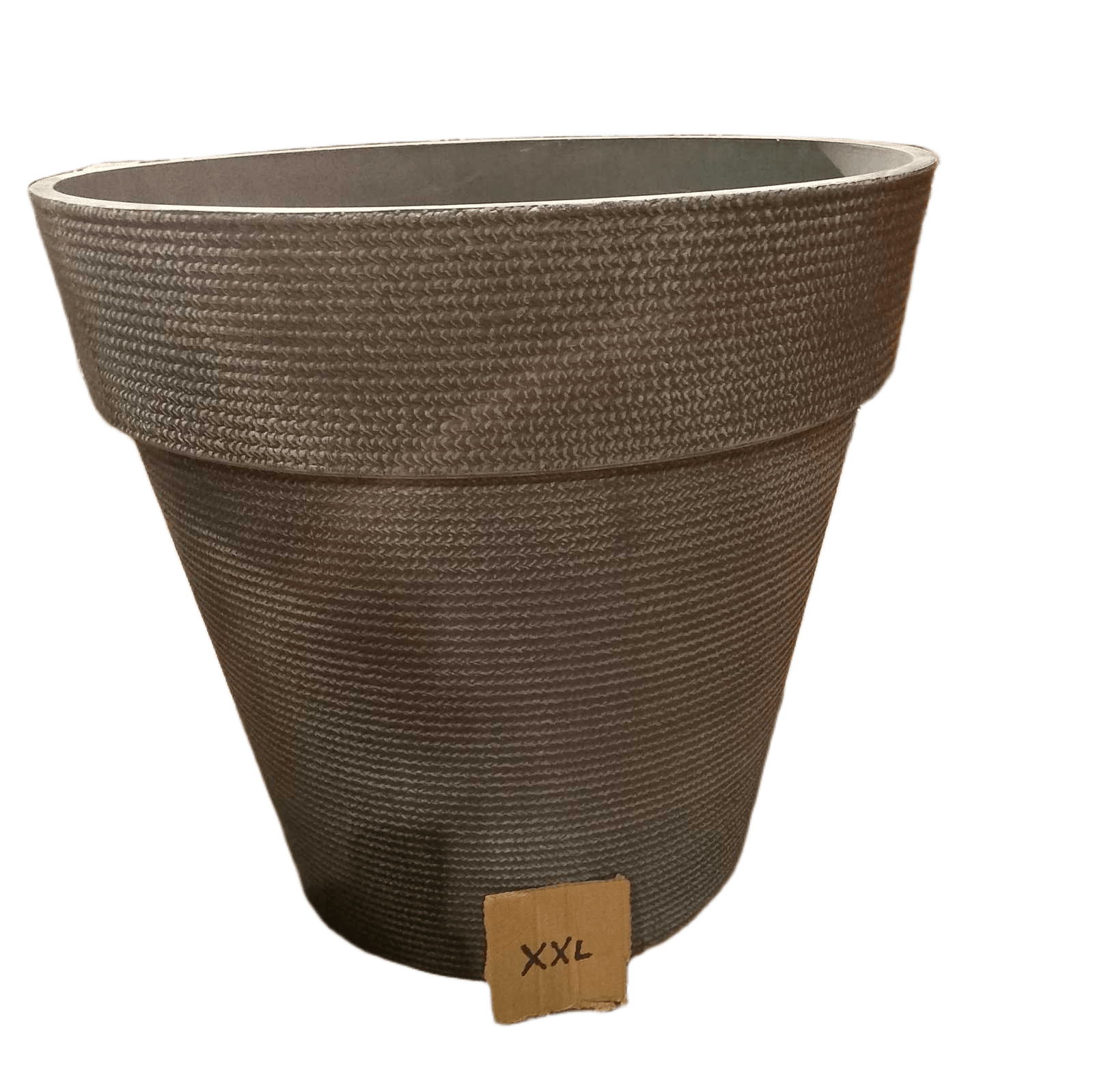 Pot Flower Outdoor Pe+pp 80.5x75 Blue Gray