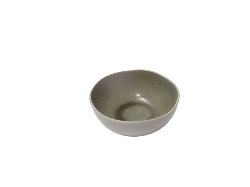 Ceramic Small Round Bowl - Reactive Texture