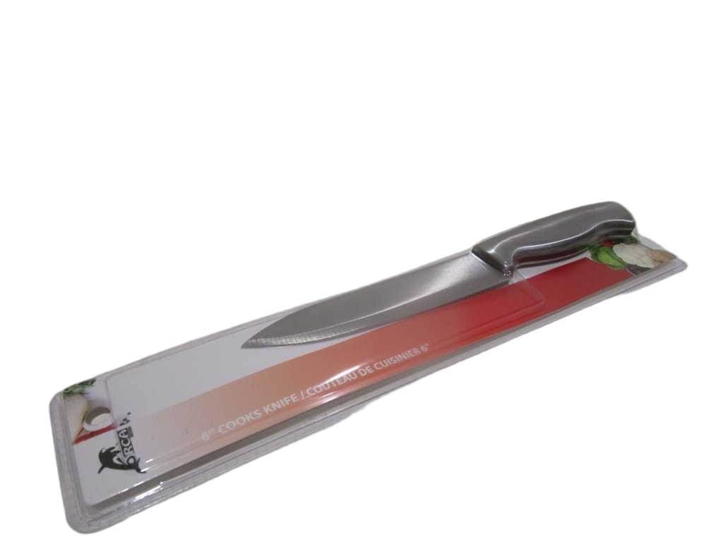 Cooks Knife 6'' Ss+pp Full Body Size:28cm Thickness:1.8 Mm