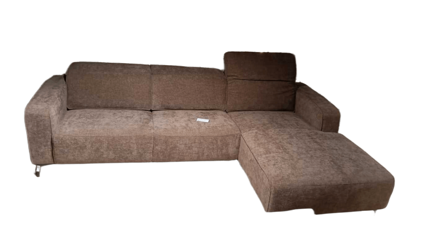 Sofa 3s + Chair 3 Headrest B1139-8 Brown 3s:168*101*75 Chair176*96*75