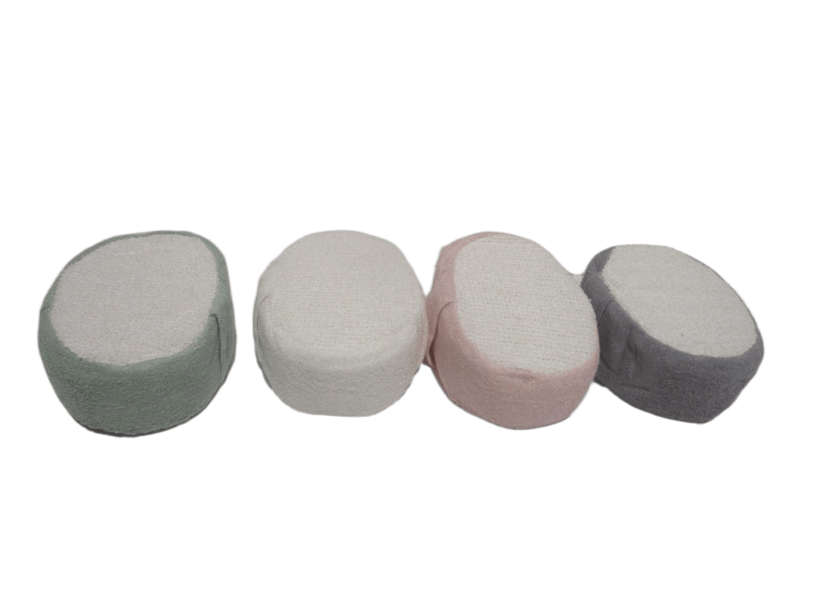 Sponge For Shower 4 Color Ass Packing:opp Bag Grey/Pink/White/Green 15*10*5 1cl=