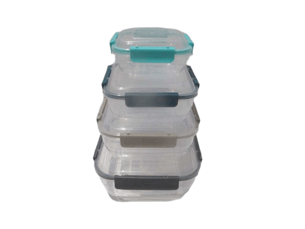 Box Lot X4 Square Pp Klic