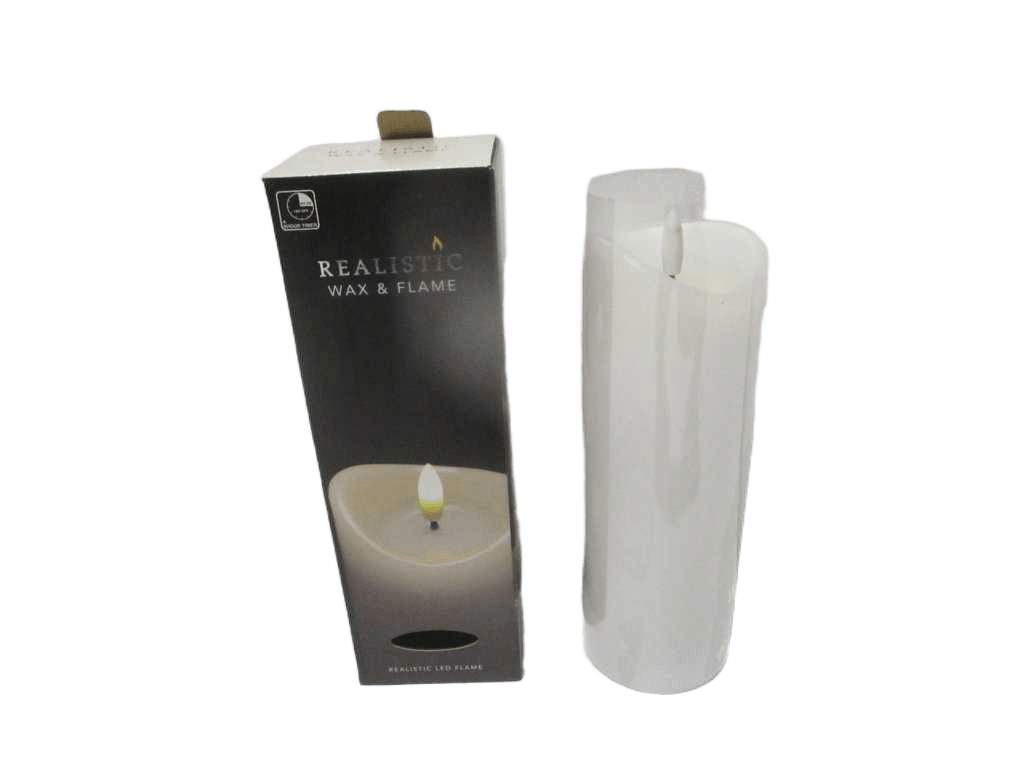 Led Candle 70x200mm White
