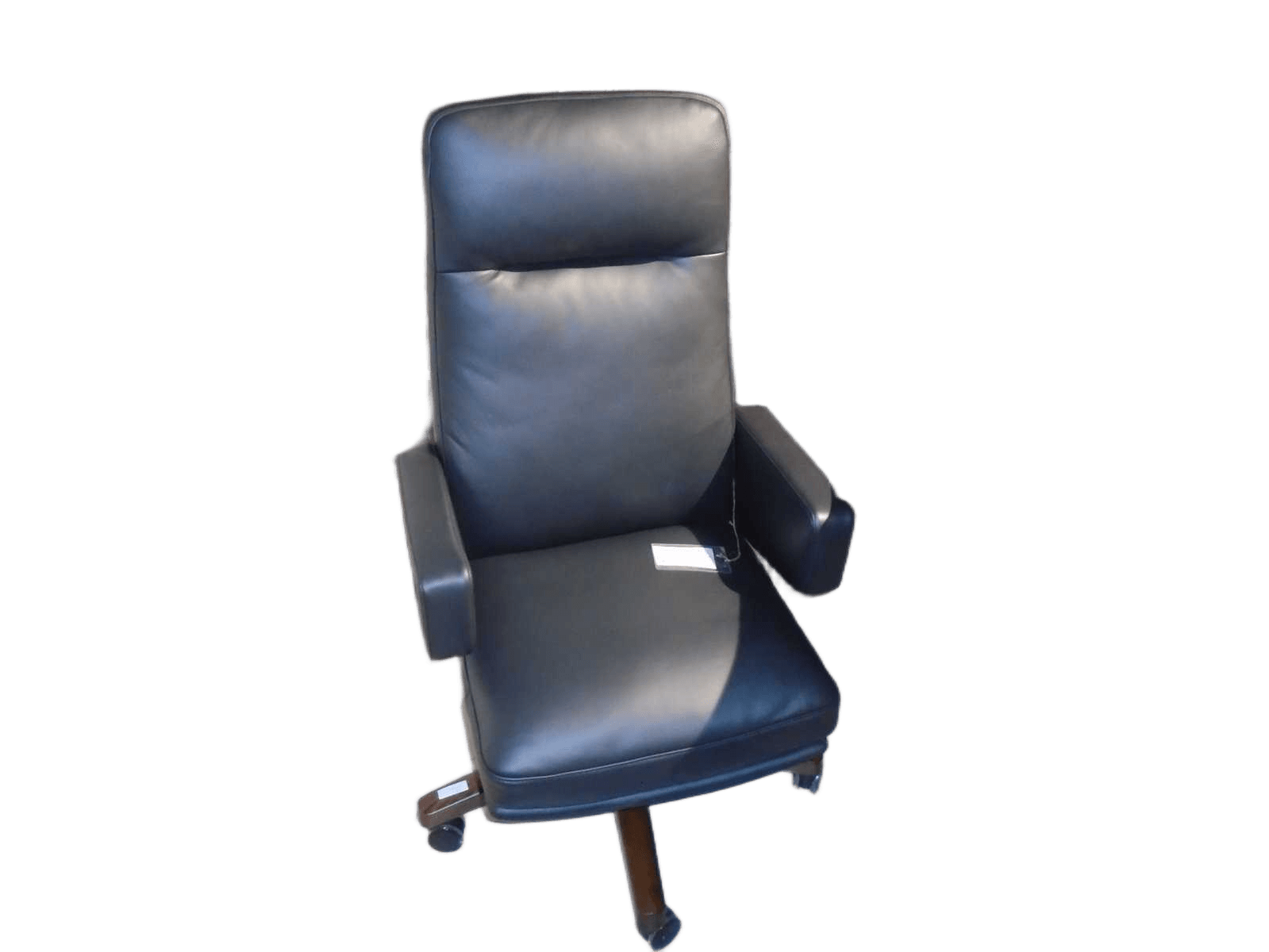 Office Chair Leather High Back W Synchronized Mechanism 4 Positions Locked Mnd9901 Black68*69*118.5