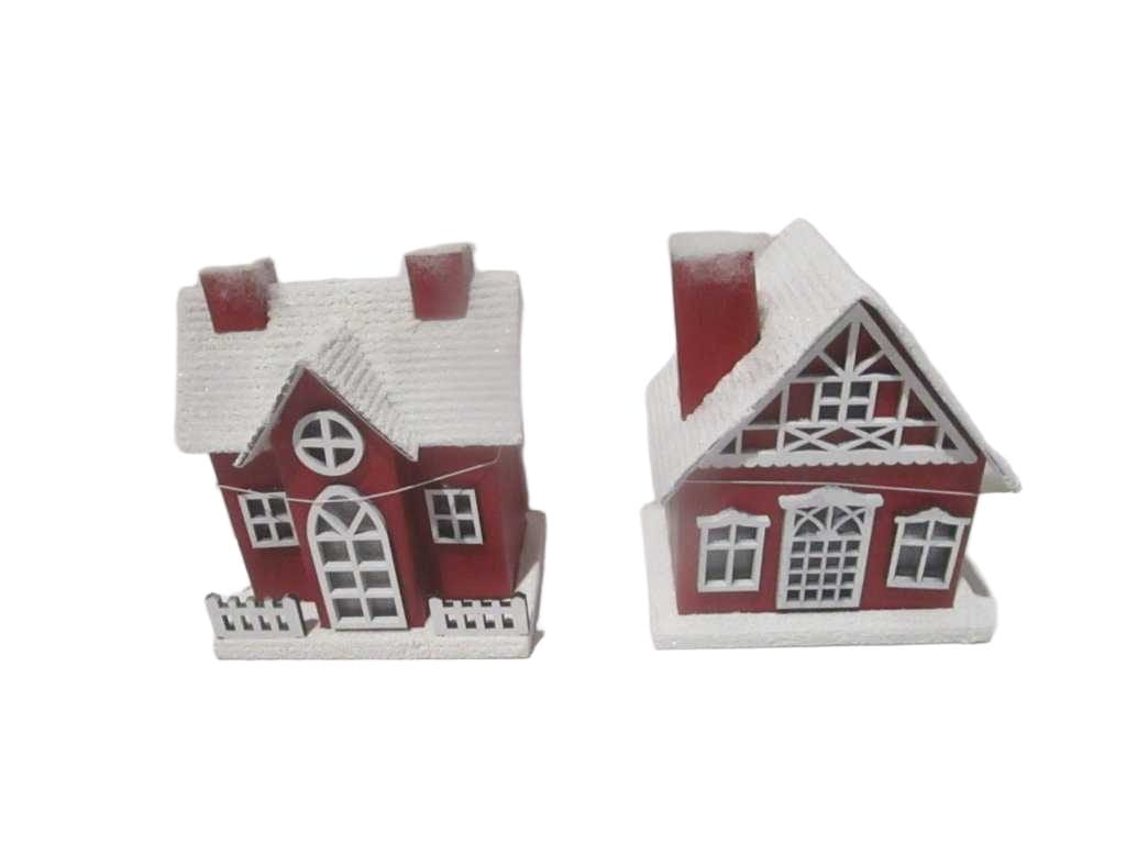 Bo Red Wooden House 1l 2ass