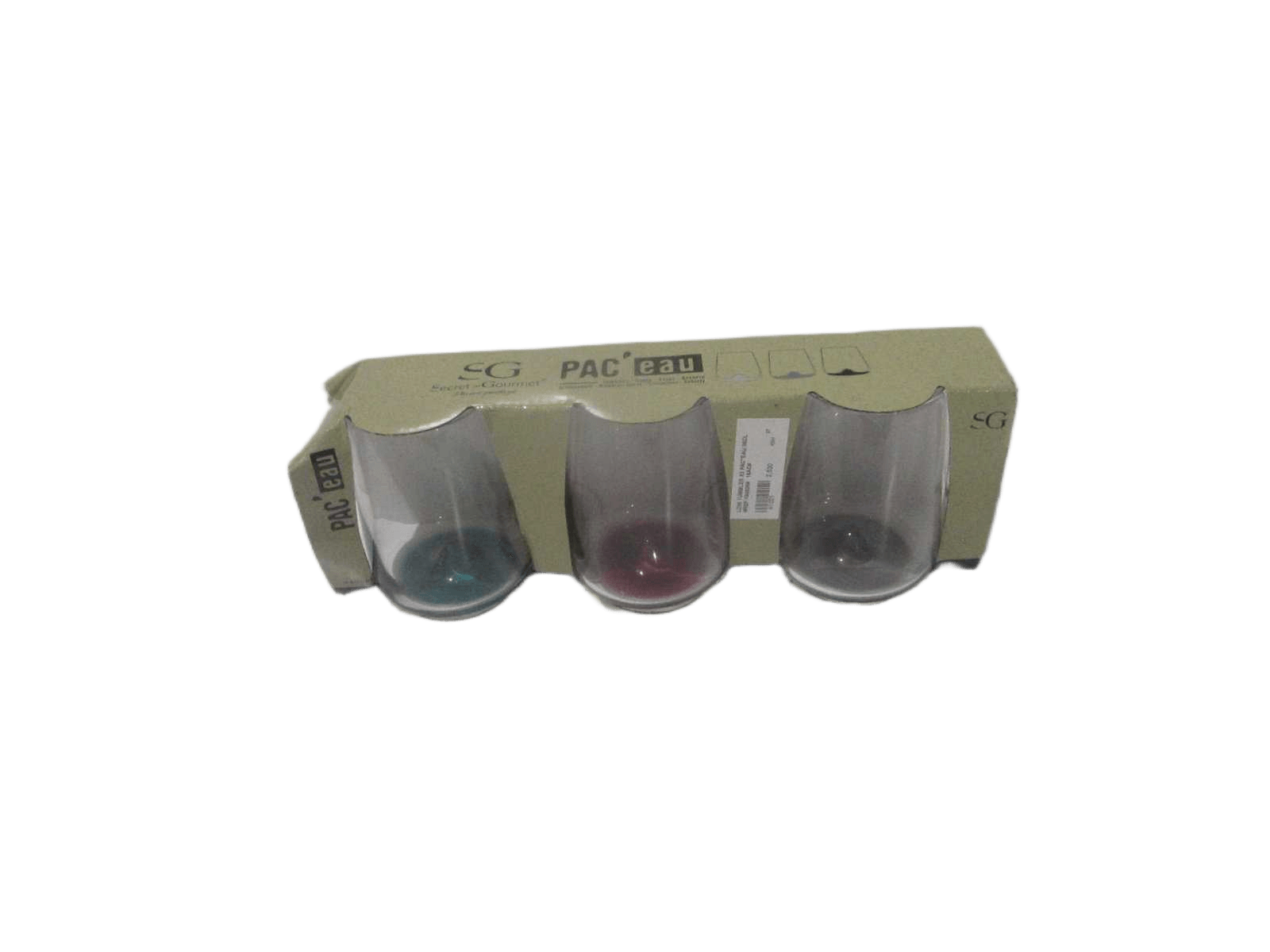 Low Tumbler X3 Pac''eau 36cl