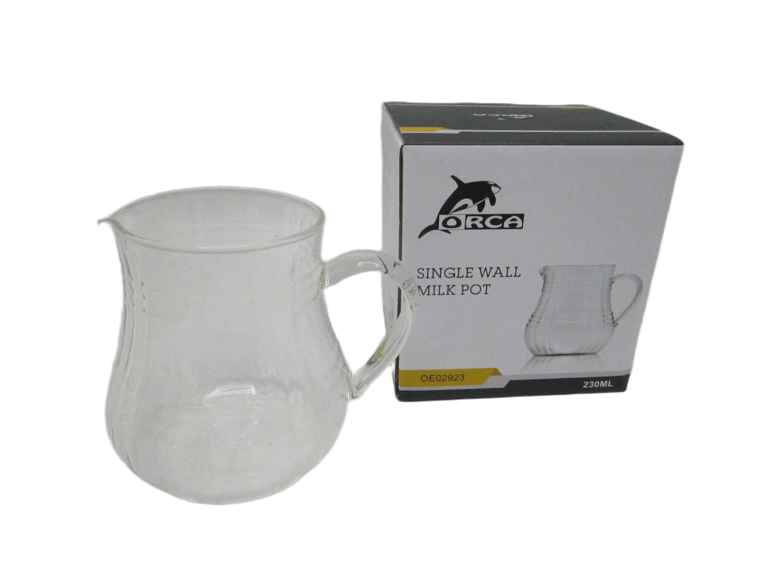 Milk Pot Borosilicate Glass Heat Resistant 8-230ml 230ml Trans