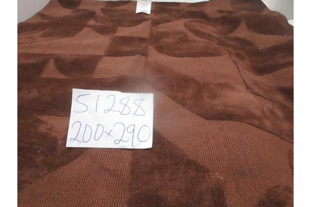 Carpet Circular Knitted Polyester 1,2 Kg Pile Back Cotton