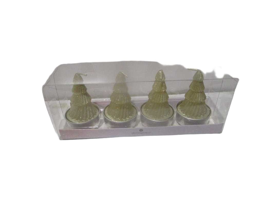 Tree Candle X4