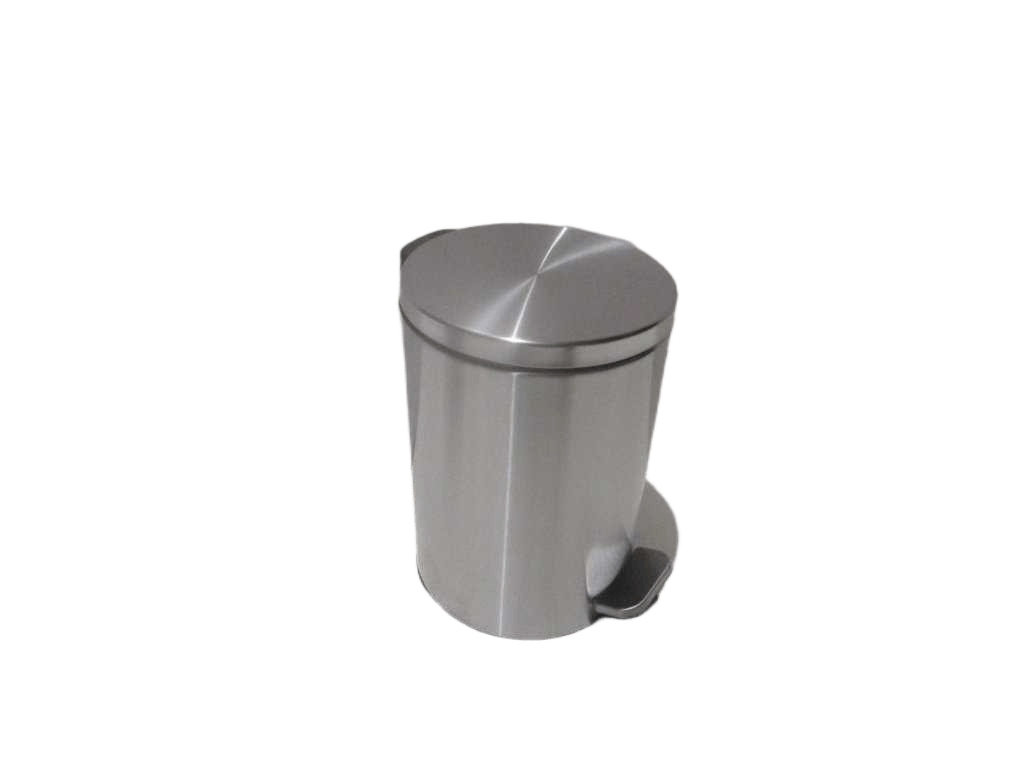 Dustbin Acier Inoxidable Rounde 3l - Chrome