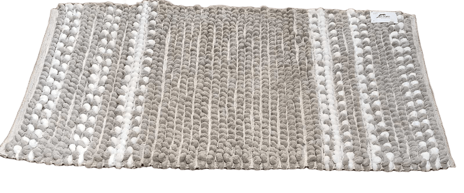 Bath Mat 1900 Gsm Microchenille Cotton Bouble With Spray Latex Baking And Woven