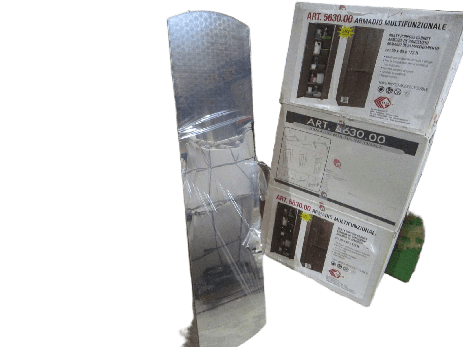 Mirror Mdf Standing Tom 41x160 1cl=