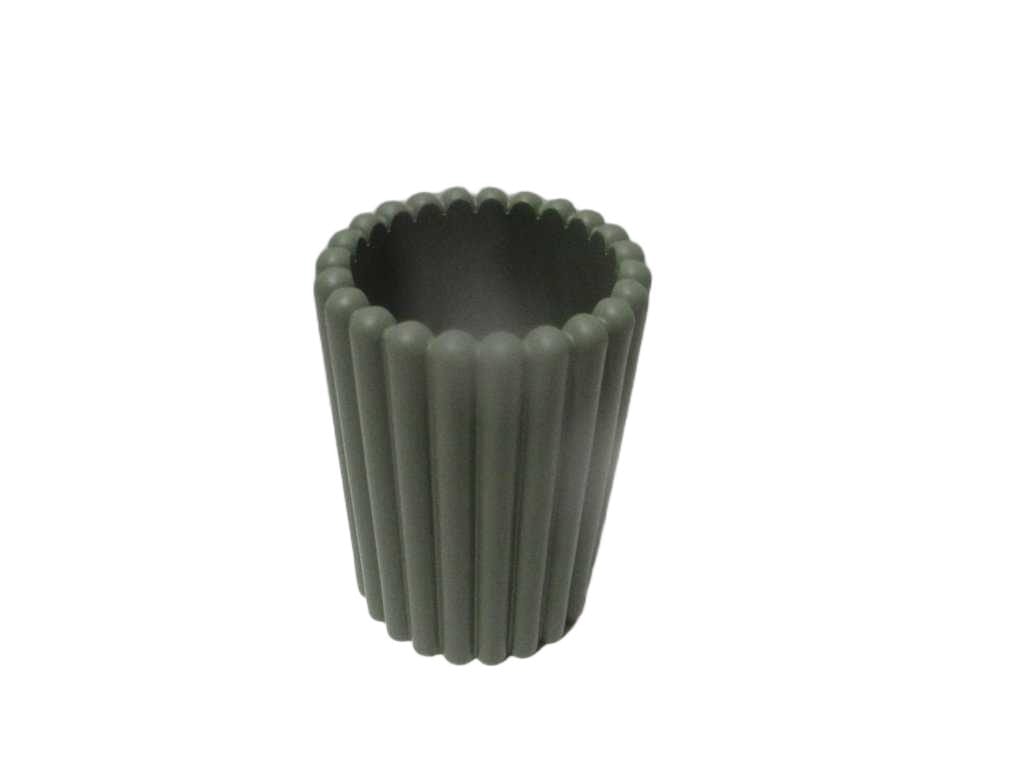 Tumbler, Polyresin 380g, 400ml Green 8.3*8.3*11.5