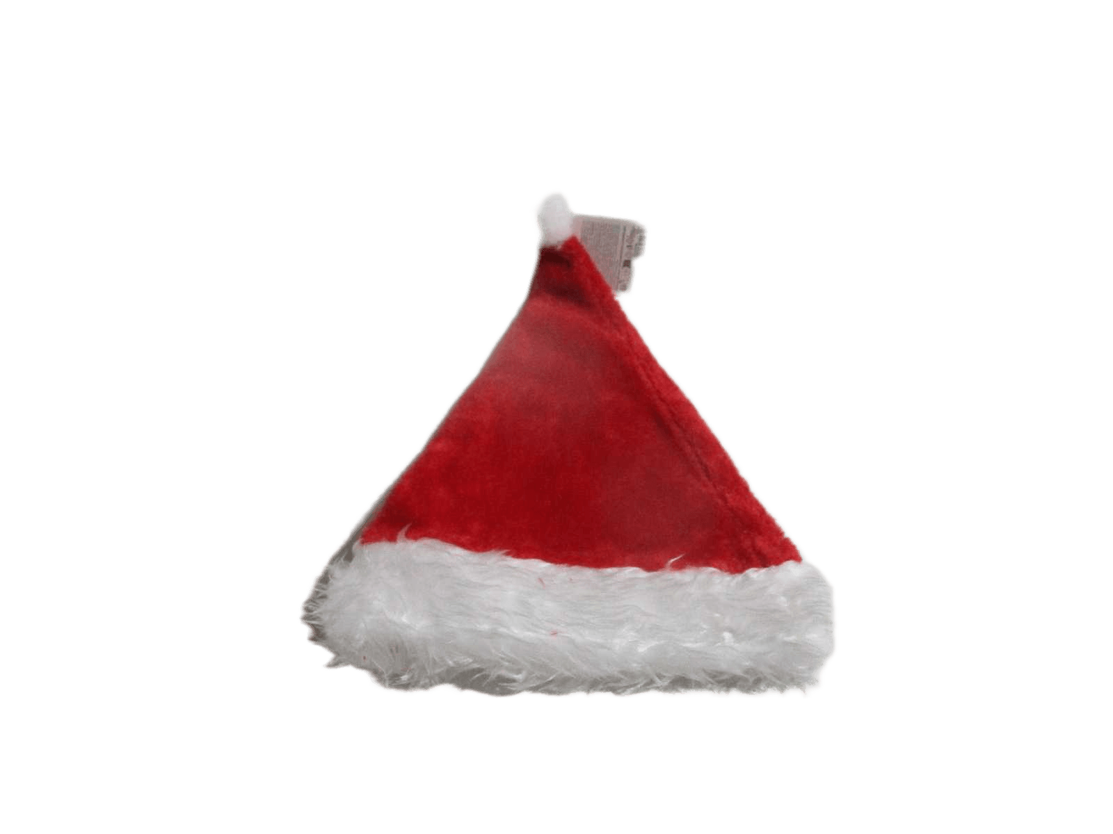 Hat Xmas Red W White 40x30cm