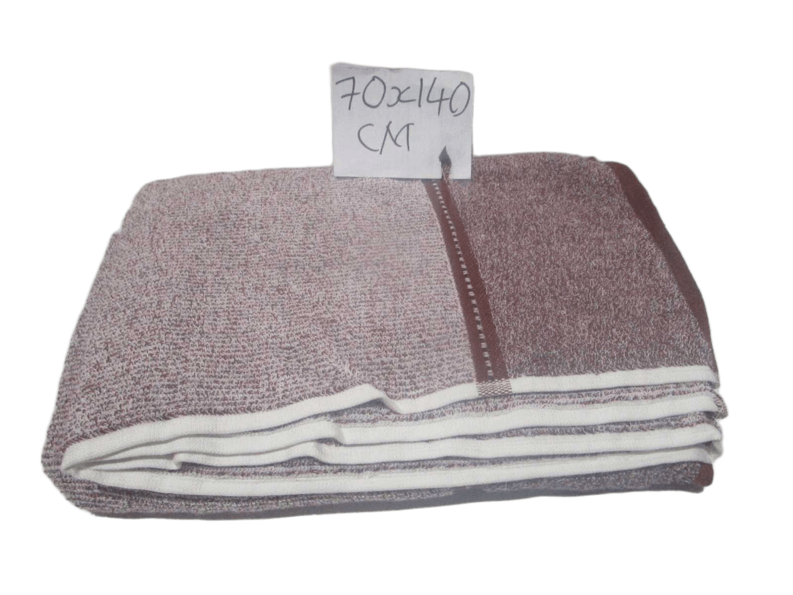 Towel Ecoterry - Yarn Dyed Mingle Yarn (Melange 2 Fils De 2 Couleurs) - Duble Ply 2/20 - 550 Gsm - Combed Yarn