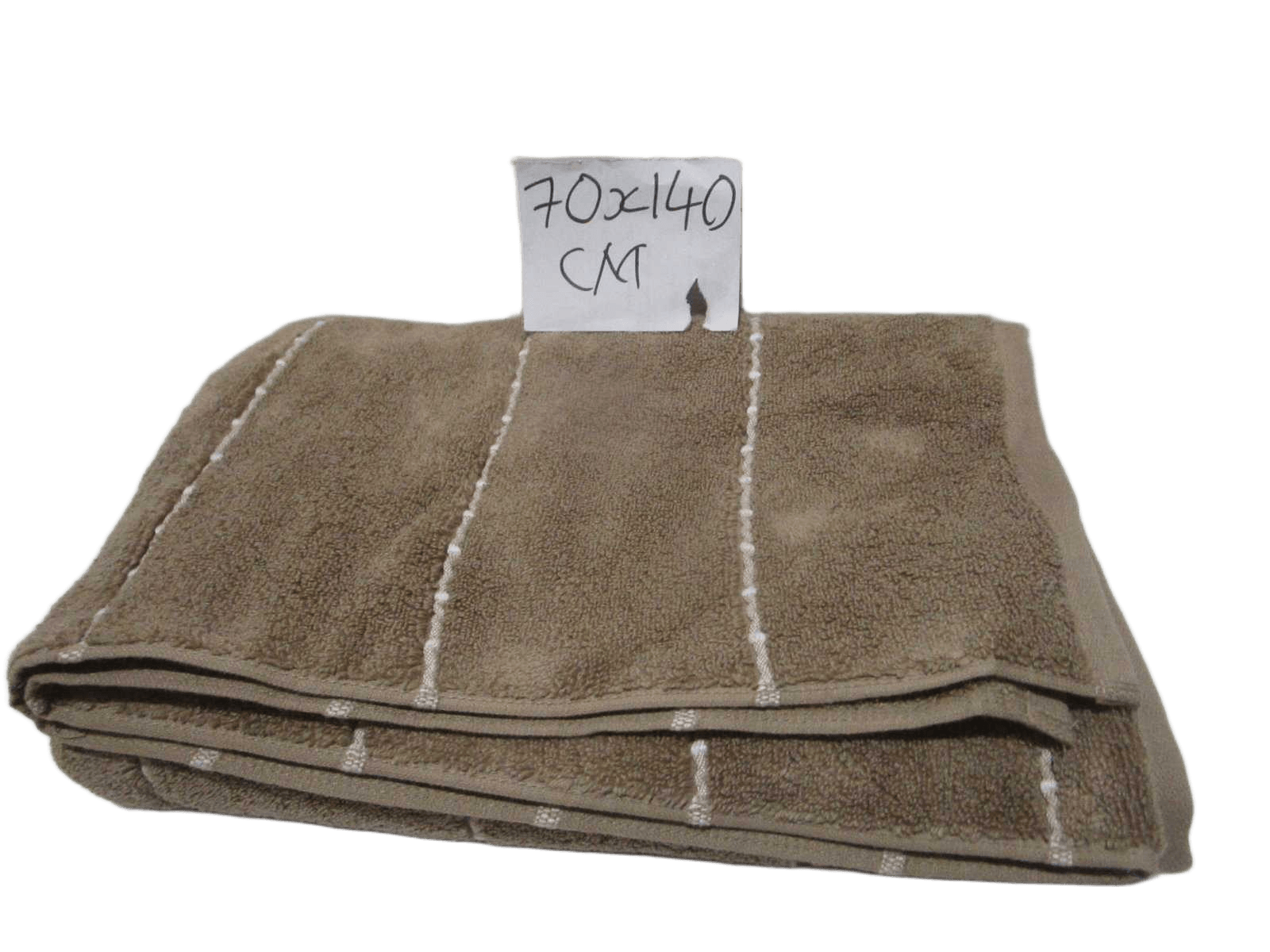 Towel Boston Rib - Plain Dyed Dobbu Terry - Zero Twist Cotton Yarn - Kapoor White Boston Rib Polyester Insert - 500 Gsm - Single Ply