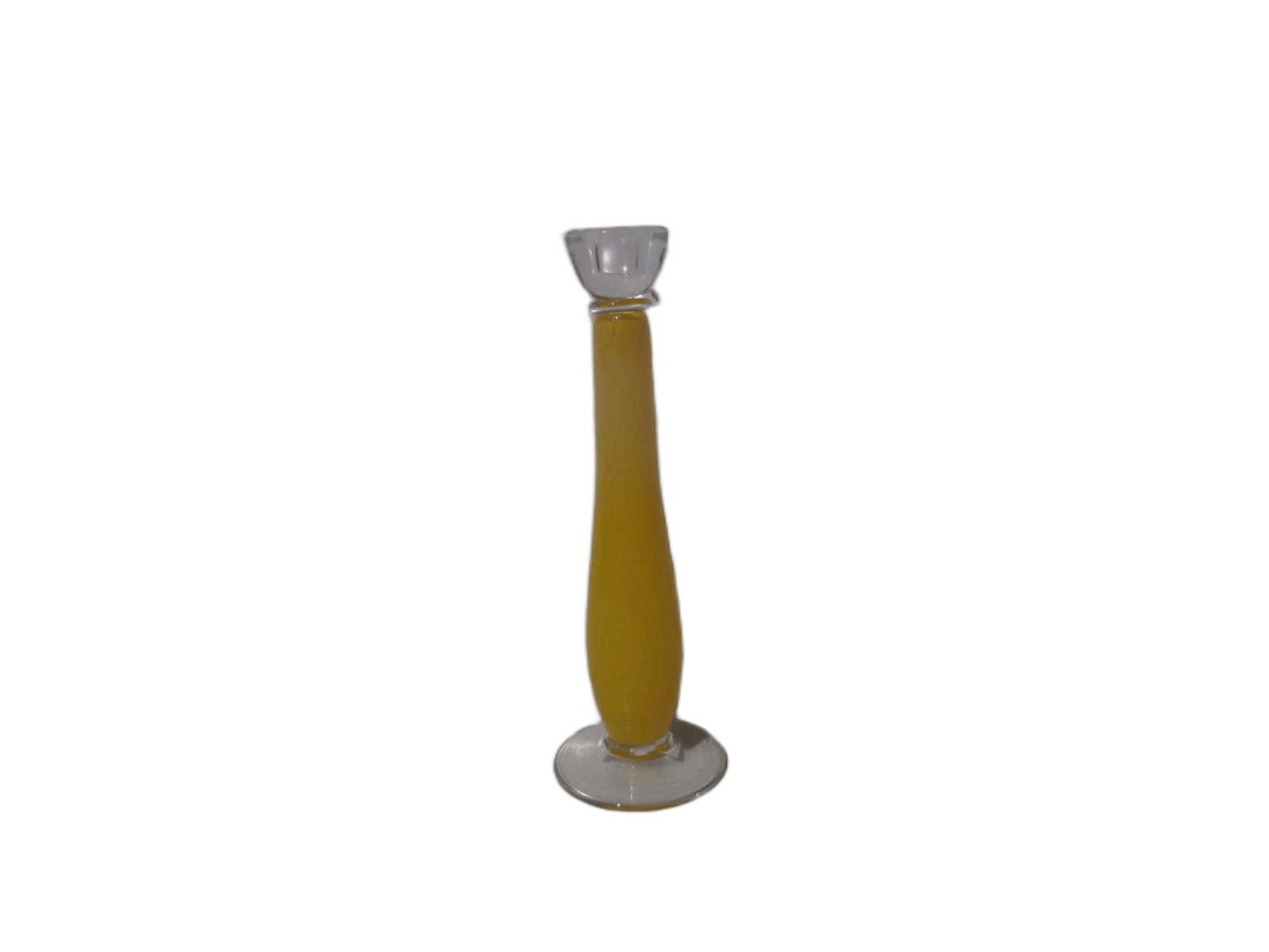 Candlestrick Handmade Large Glass Packing:brown Boxyellow33x10