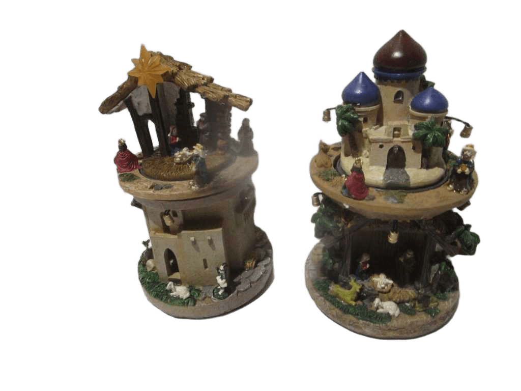 Nativity Scenery 23cm Led 2ass