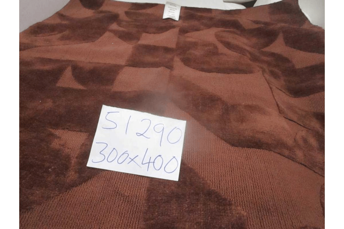 Carpet Circular Knitted Polyester 1,2 Kg Pile Back Cotton