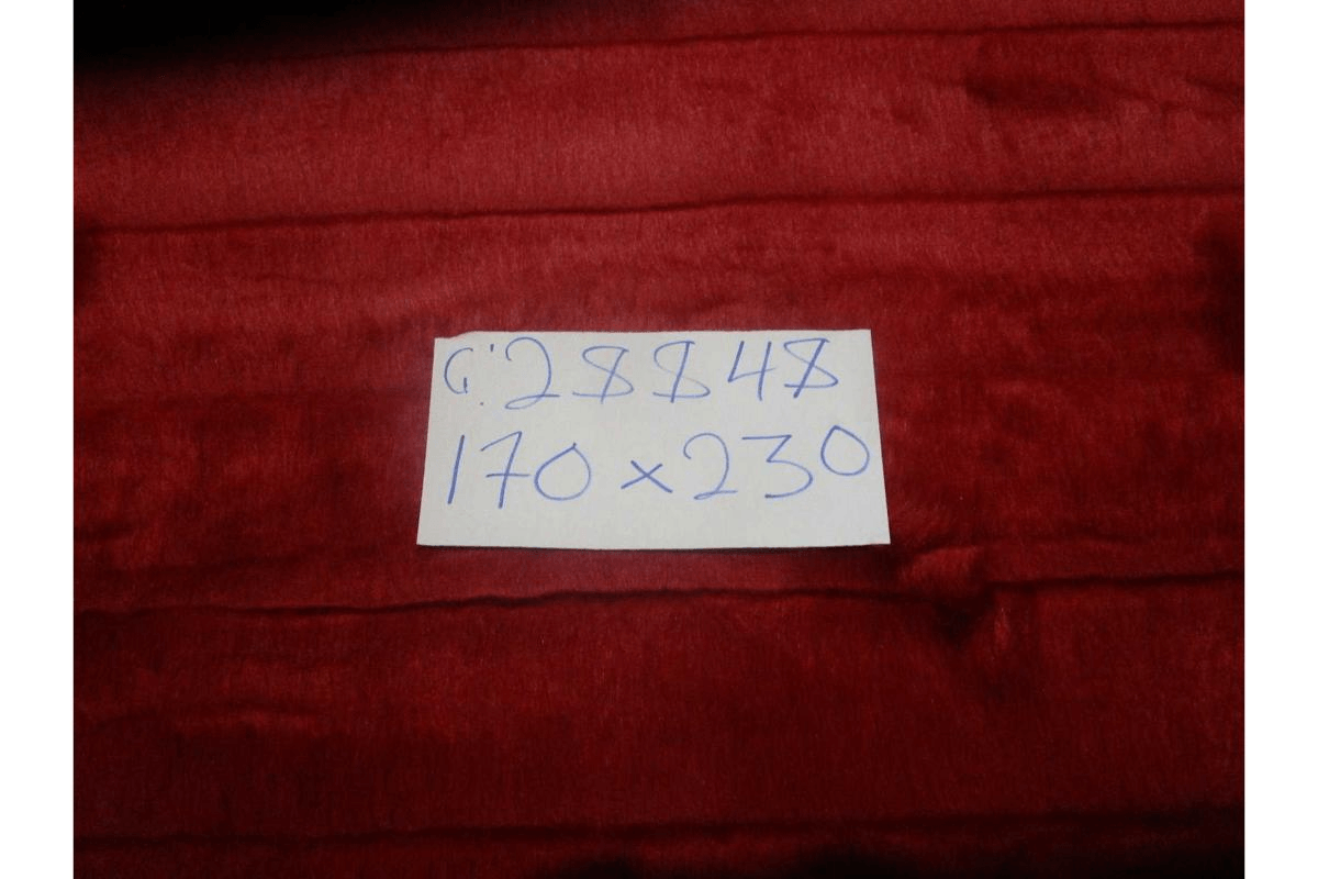 Carpet Ach1526 Red Polyester 1.7*2.3