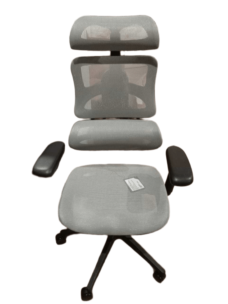 Ergonomic Chair Full Mesh+nylon Base In Black Color To-21 Grey 67*65.5*110.5