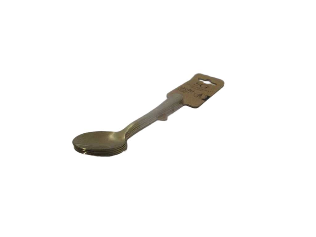 Spoon Caf 4p Gold