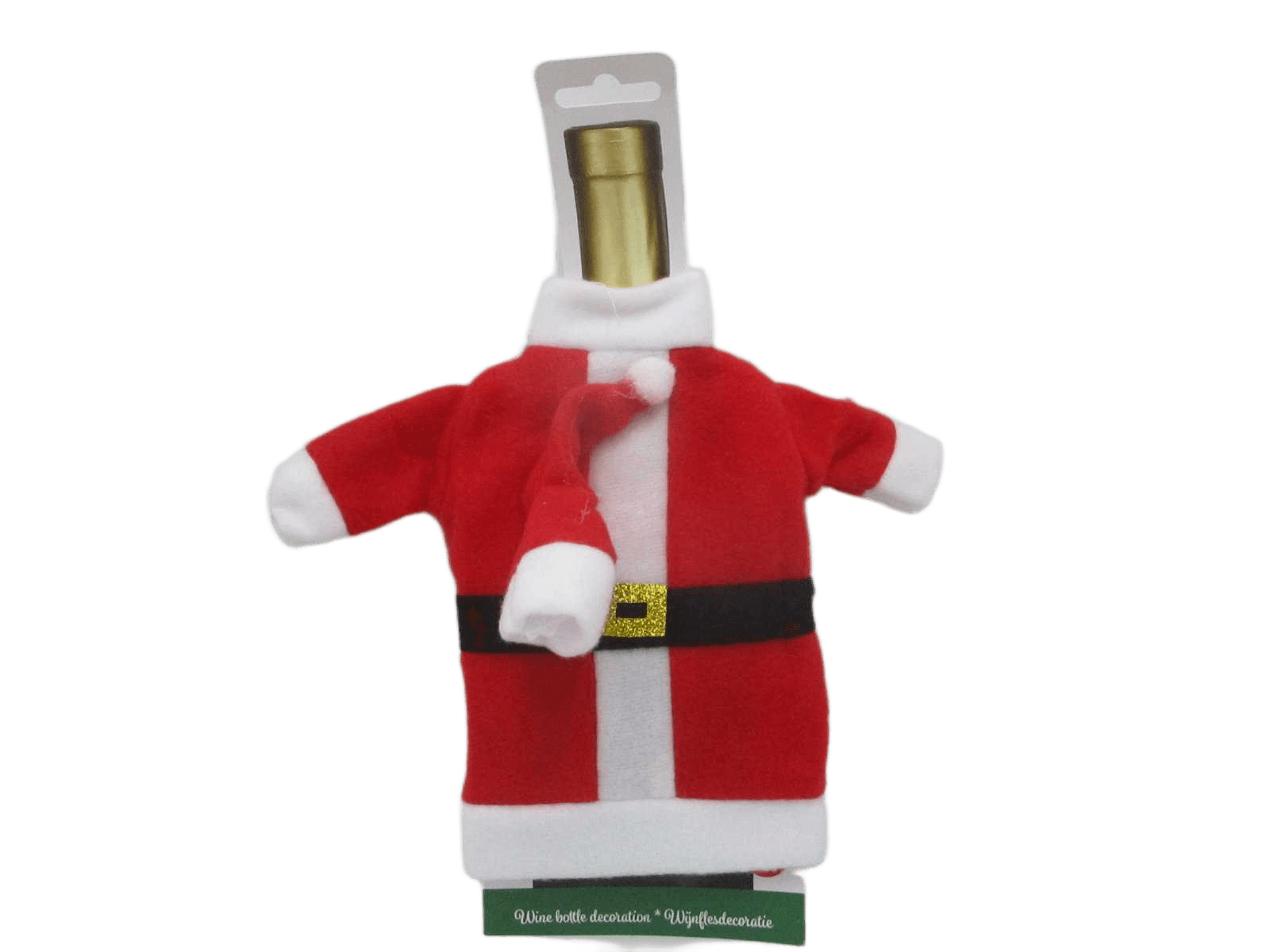 Christmas Wine Bottle Deco, 20x20x5