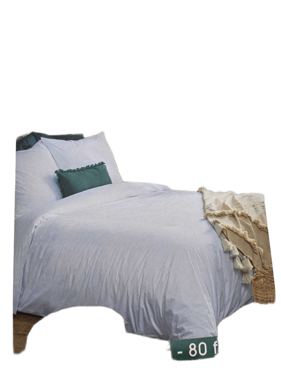 Sheet Set Solid Perc Wh260x240