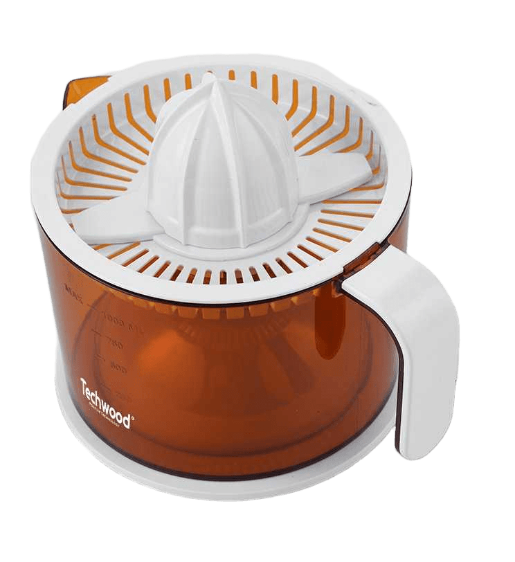 Presse Agrumes Double Cones - Filtre à Pulpe Démarrage Automatique Par Pression Sur Le Cone Bol Verseur Translucide Gradué - Capacité 1l Couvercle Translucide Puissance : 40w