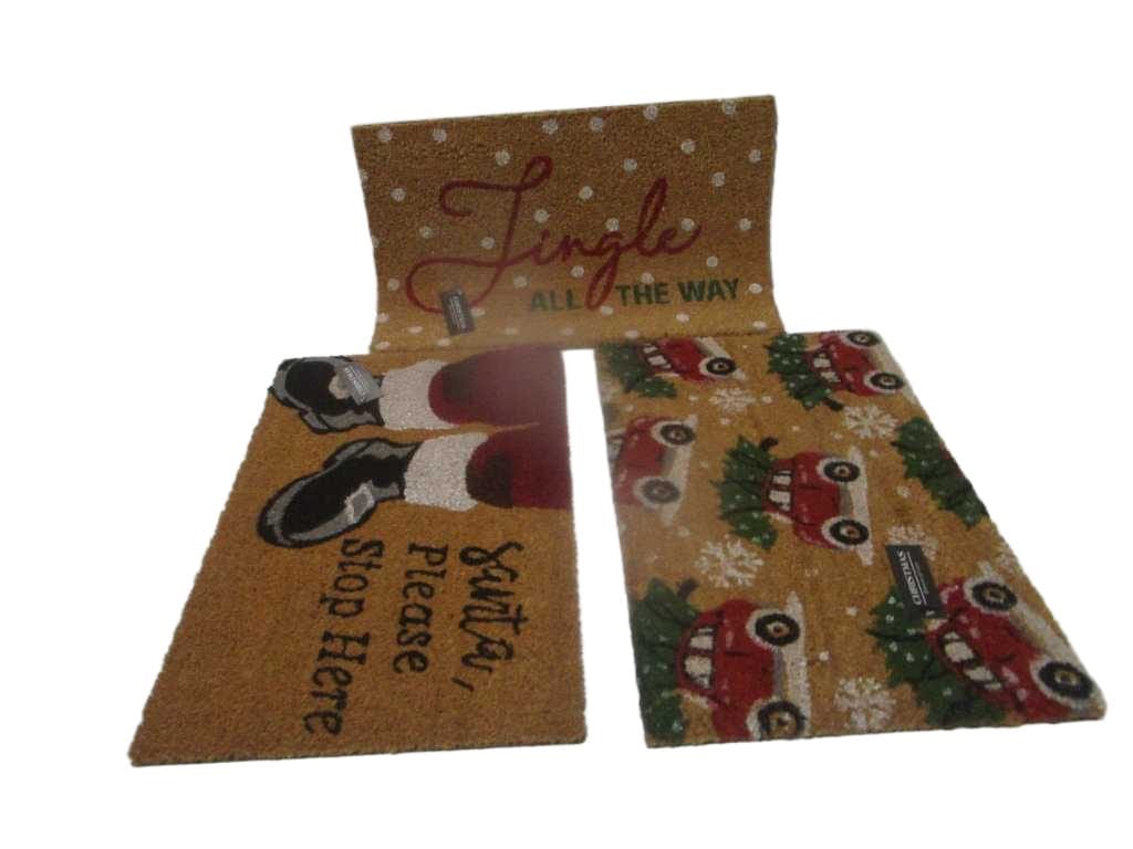 Doormat 3ass Xmas Design