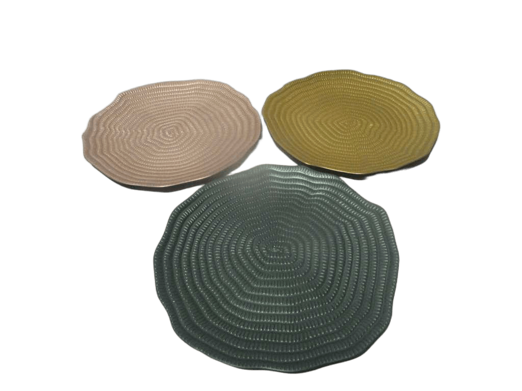 Chargerplate Wavey Edge 33cm