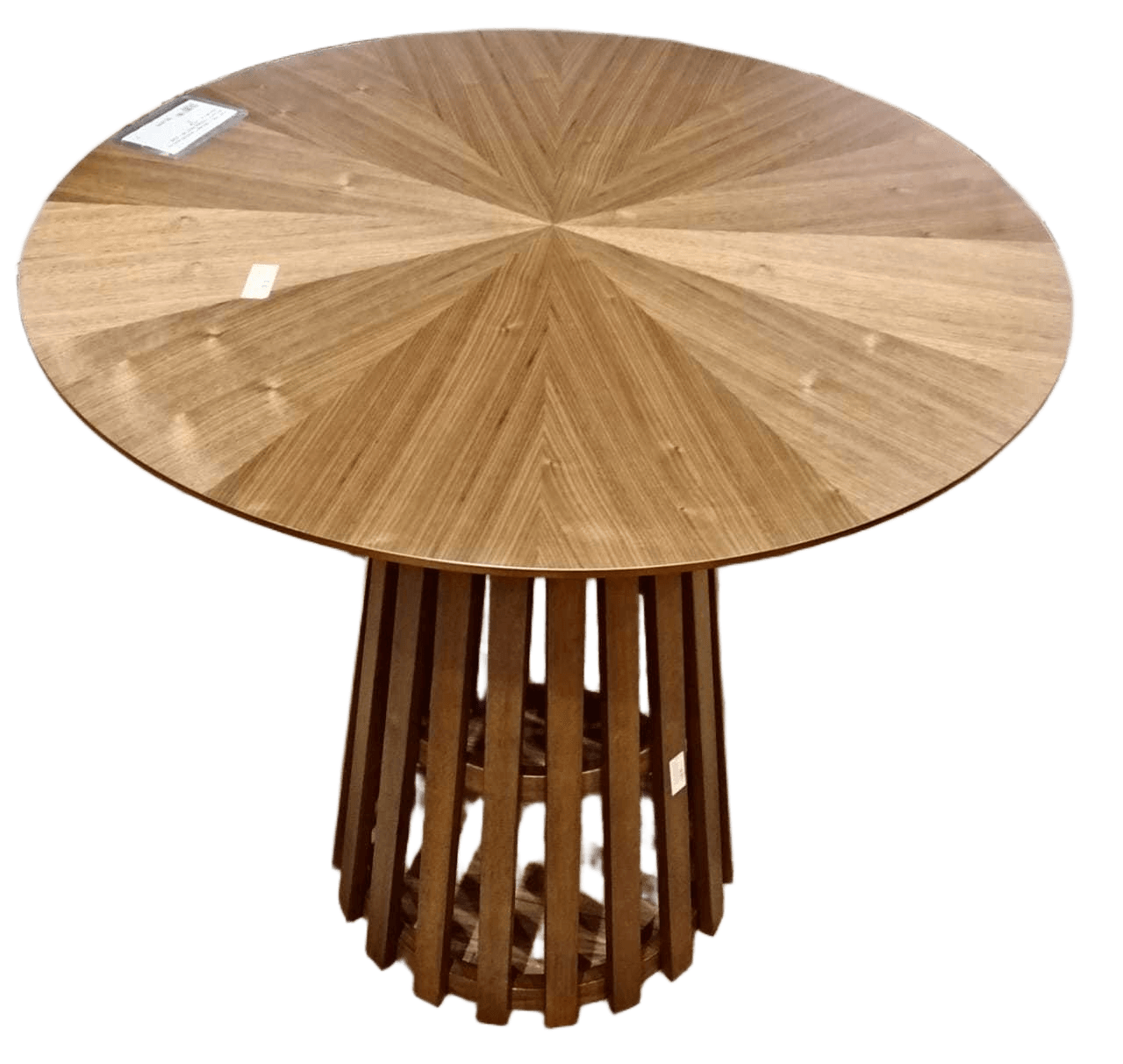 Bar Table Walnut Veneer Natural Walnut 900x906