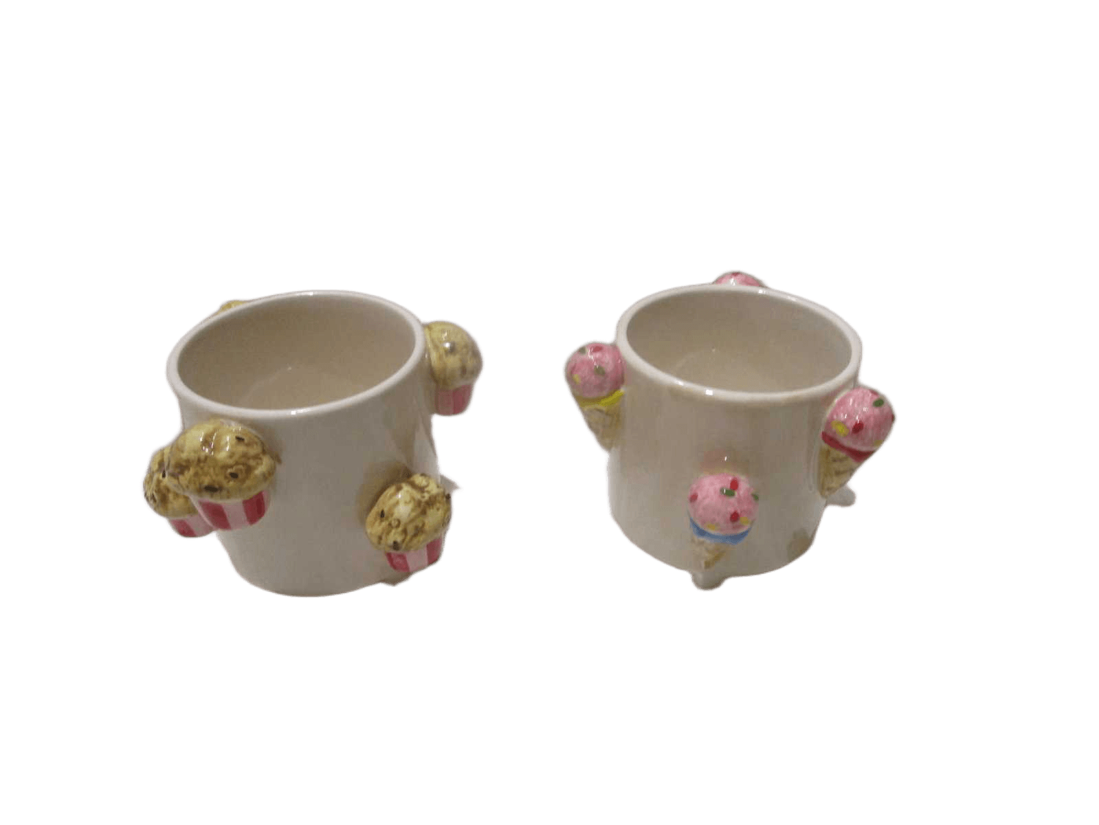 Cup Ceramic With Handel, Two Color Mix In One Carton As Sample Dolomite 15.5x14x11.1