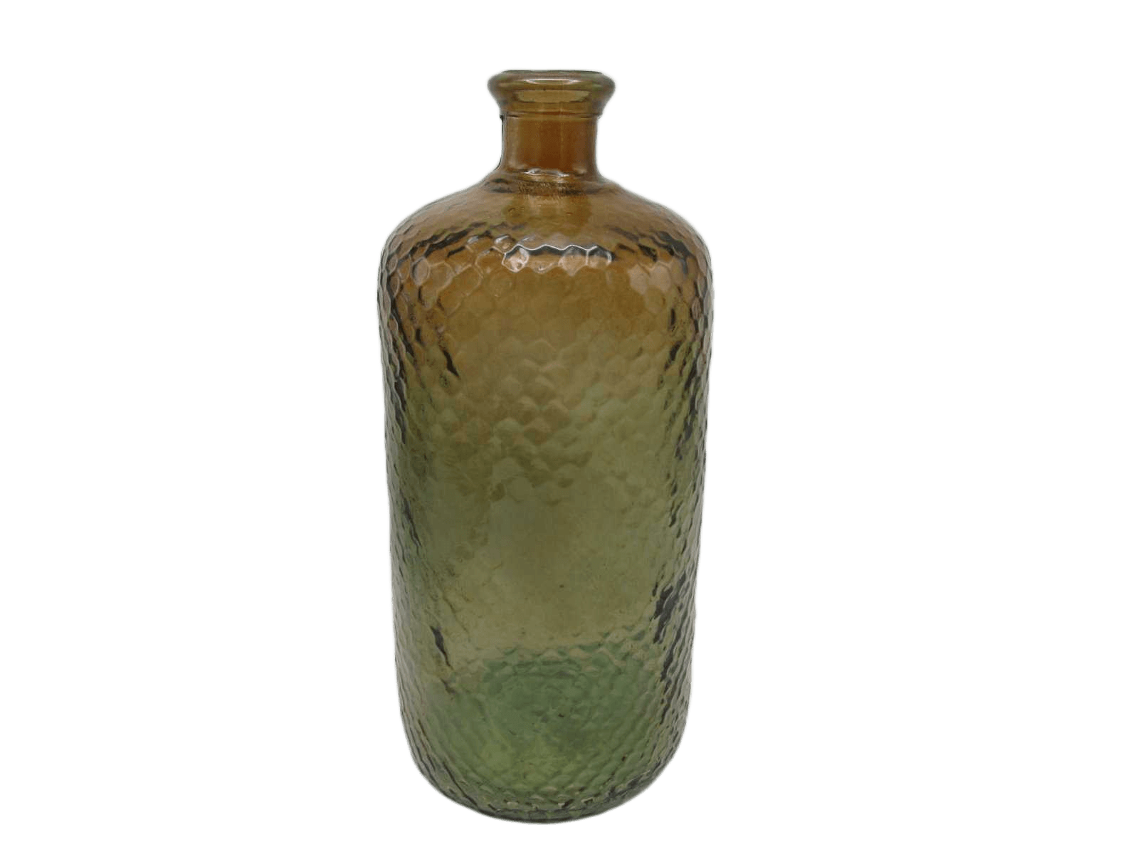 Vase Natural Livingserena 7l Amber Recycled Glass D18,5cm X H42cm