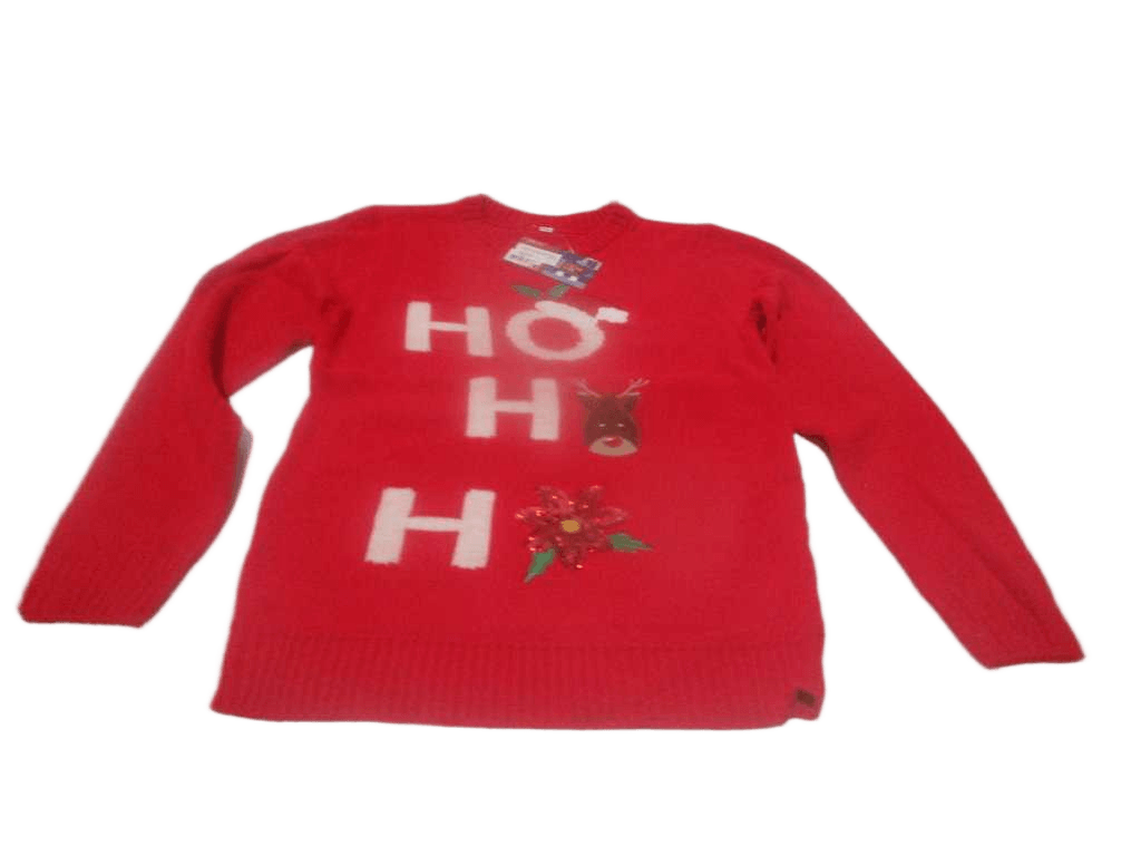 Women Sweater Reindeer Hohoho
