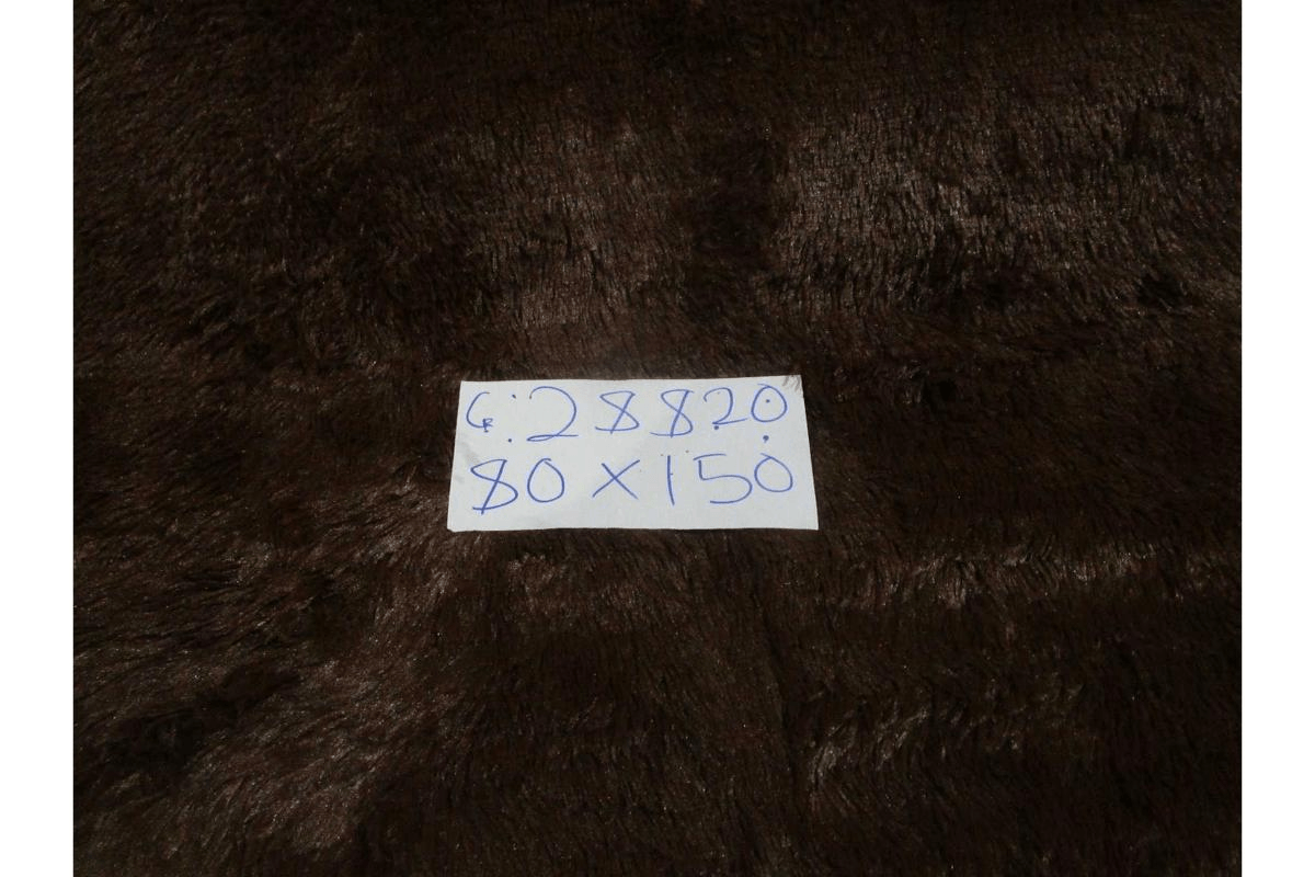 Carpet Coffee Polyester 0.8*1.5