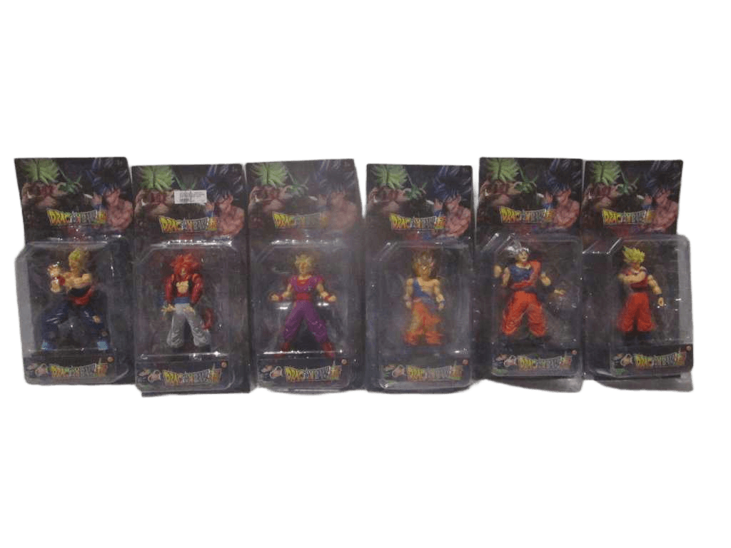 Toy Dragonball Heros Pvc Packing:display Box 6 Design Ass H7"
