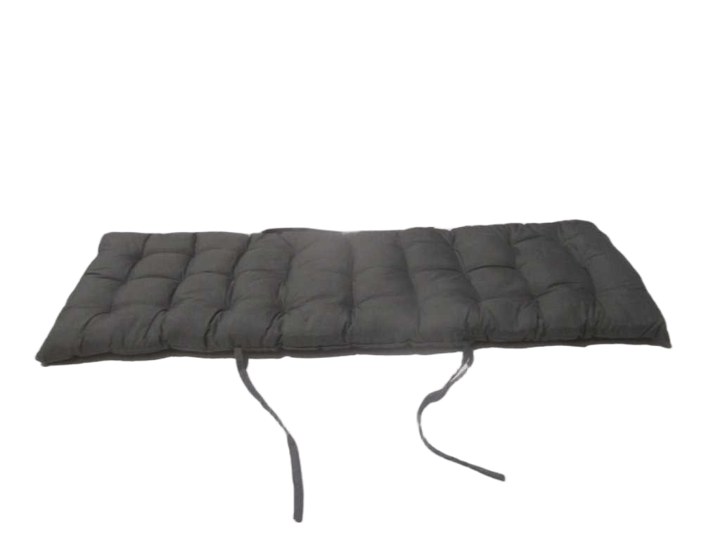 Cushion Bench , 100% Polyester 110 Gsm Fabric, 1.7kg Cotton Filling With Additional Straps