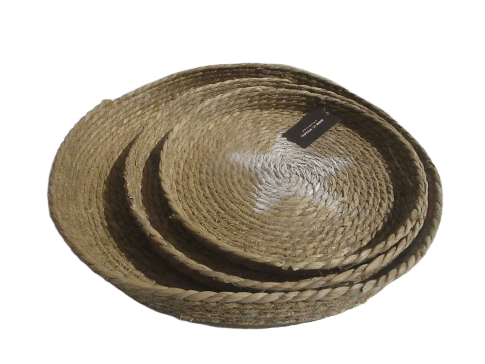 Basket Set 3pcs 47cm Natural