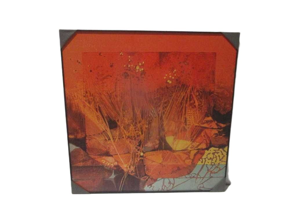 Painting 3d-Print Alu Frame+veneer W/O White Edge 100*100