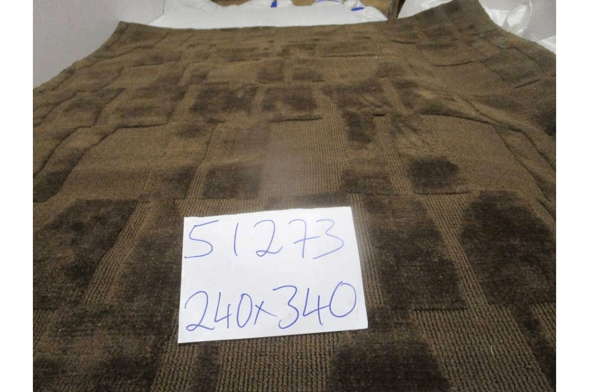 Carpet Circular Knitted Polyester 1,2 Kg Pile Back Cotton