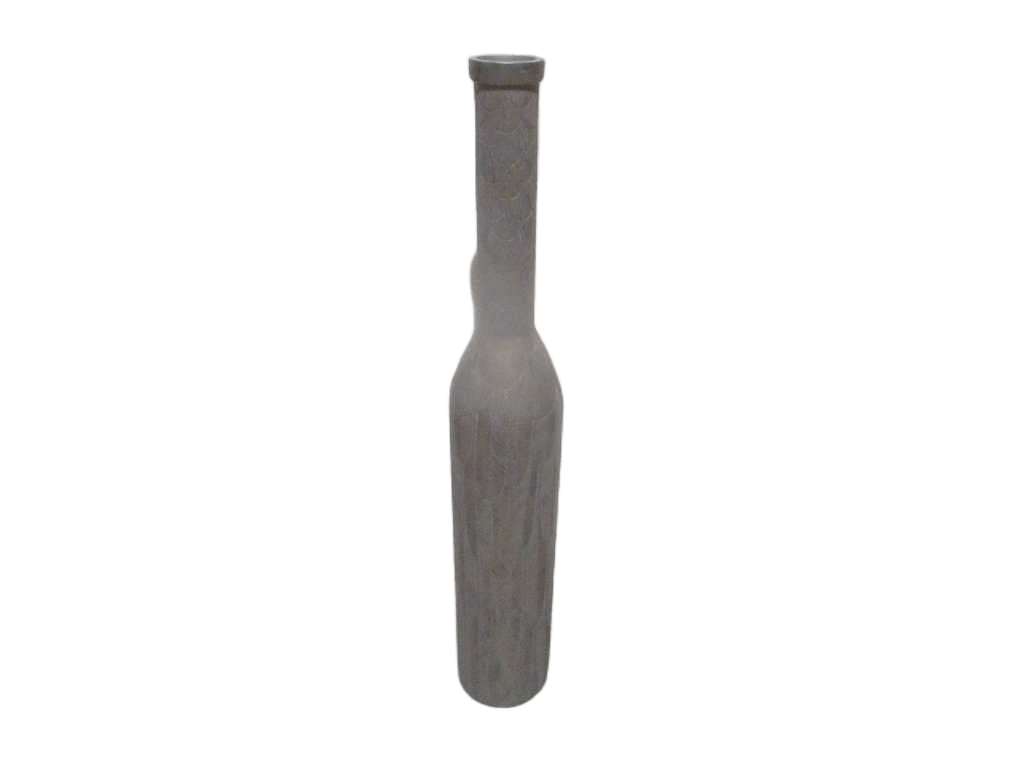 Vase Polyresin Beige 18.5 X 18.5 X 116cm