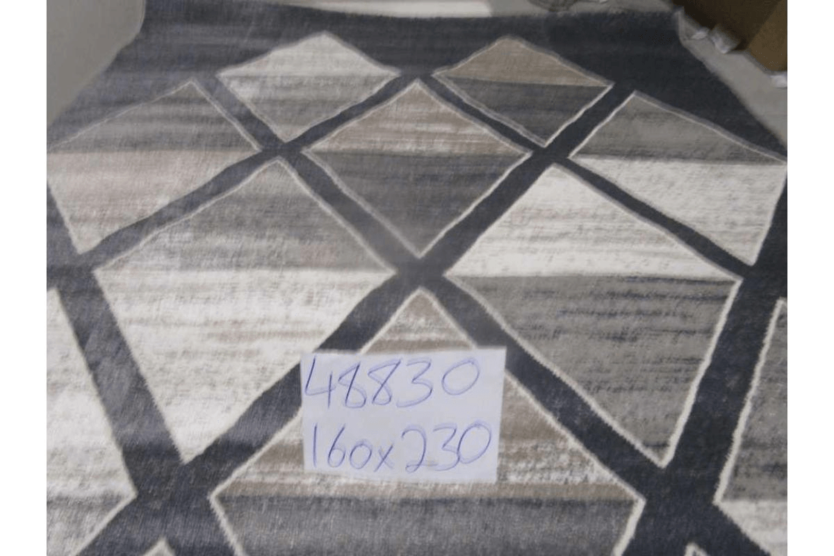 Carpet 160x230 Maren 1,900 Dtex Frieze And Pes Shrink 320,000 Pts/Sqm 9mm Pile Height 2,200 Grm/Sqm Dark Grey