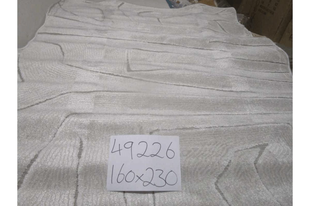 Carpet 160x230 Vanja Pp / Pes Shrink Pp Flat 1,450 Grm/Sqm 8mm Pile Height Grey