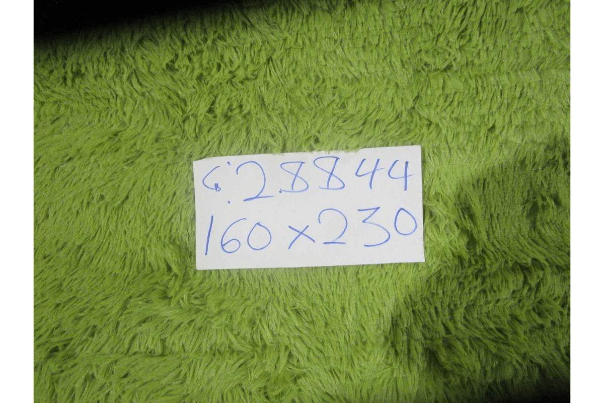 Carpet Green Polyester 1.6*2.3