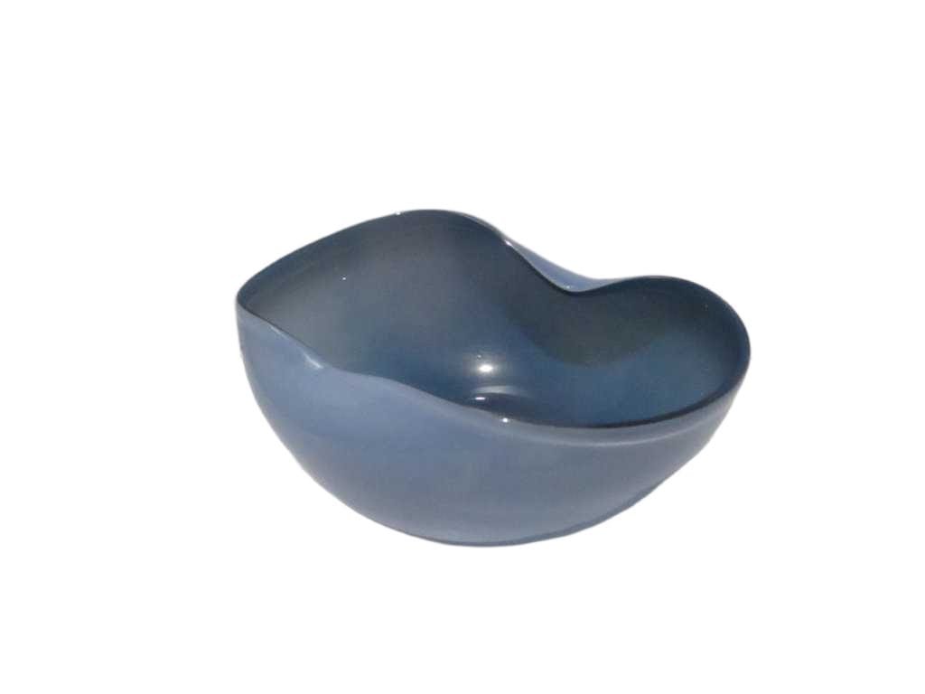 Bowl Glass 'light Blue '265x210x130