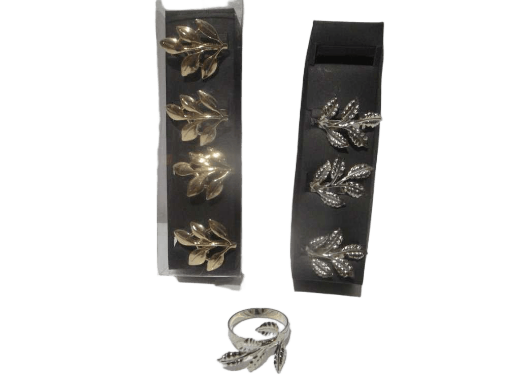 Napkin Ring S4 3cm 2ass