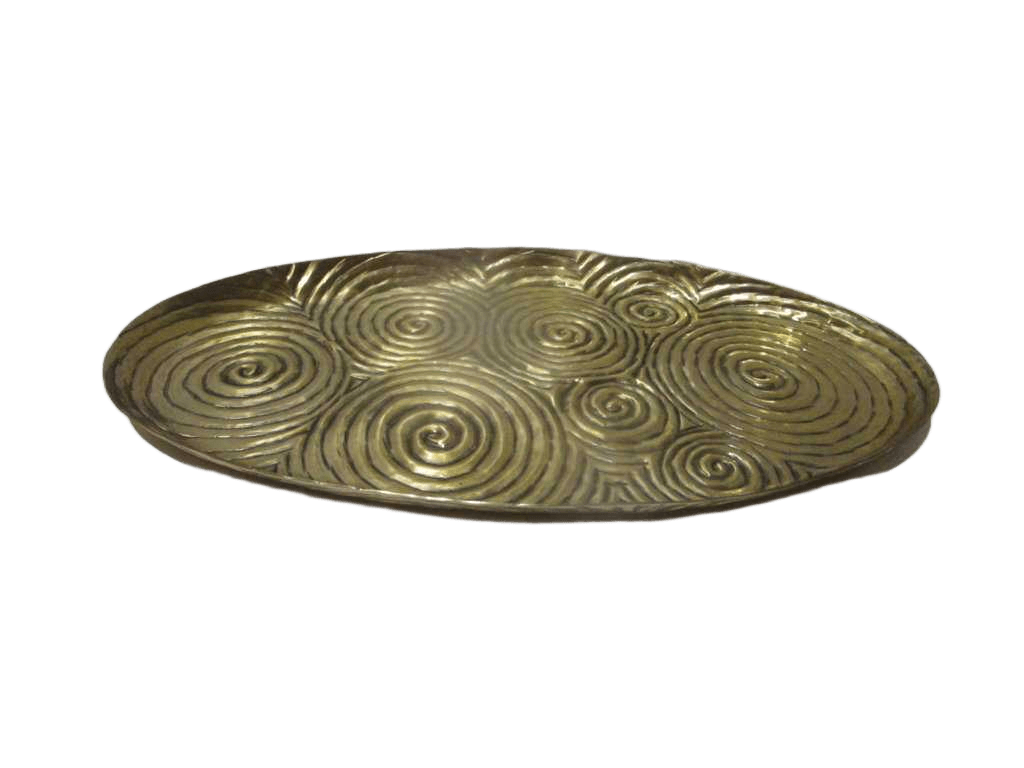 Plate Big Oval Alu