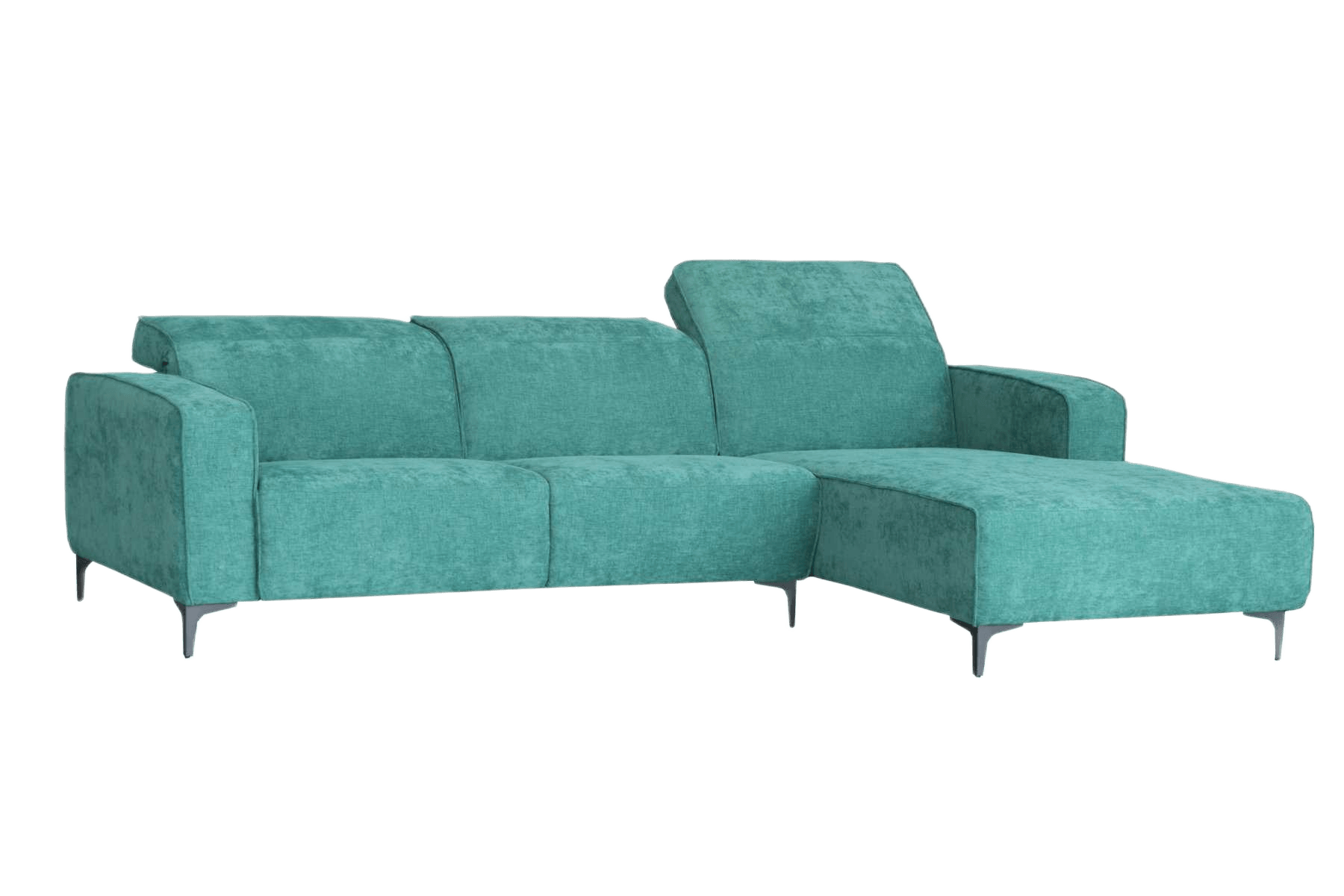 Sofa 3s + Chair 3 Headrest B1139-13 Green 3s:168*101*75 Chair176*96*75